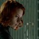 Scarlett Johansson as Black Widow in The Avengers